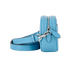 Camera Bag, &pound;150, Handbags, Blue, Leather, Side view